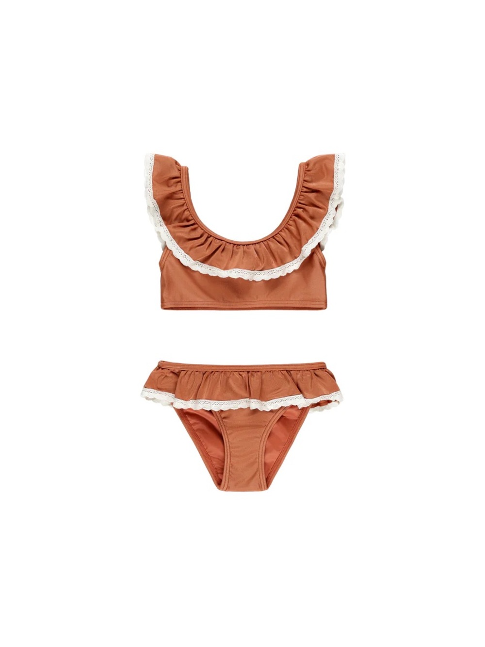 Rylee + Cru Margot Bikini in Poppy size 6-7